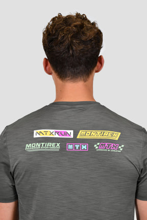 Men's MTX Speed Run T-Shirt - Cement Grey