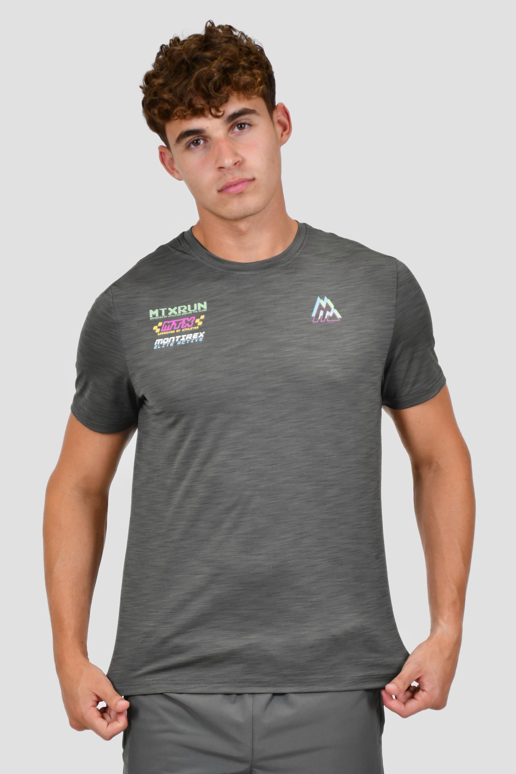 Men's MTX Speed Run T-Shirt - Cement Grey