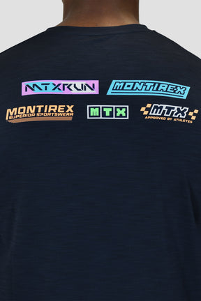 Men's MTX Speed Run T-Shirt - Midnight Blue