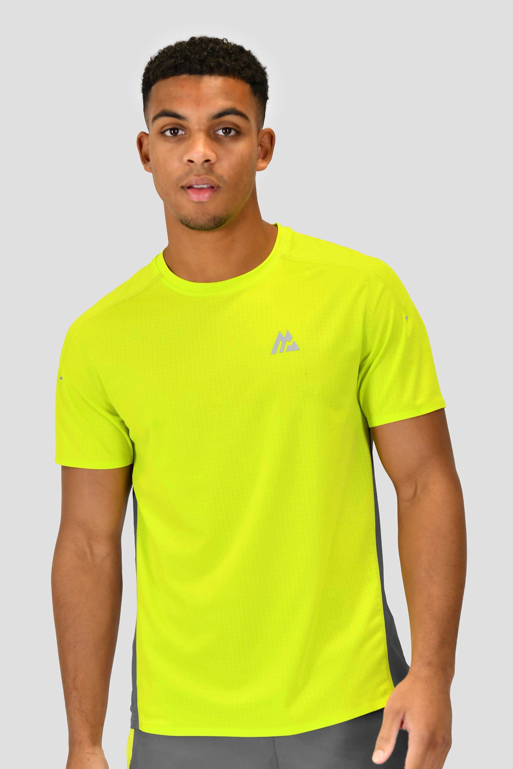 Men's MTX Tech T-Shirt - Electric Lime/Cement Grey