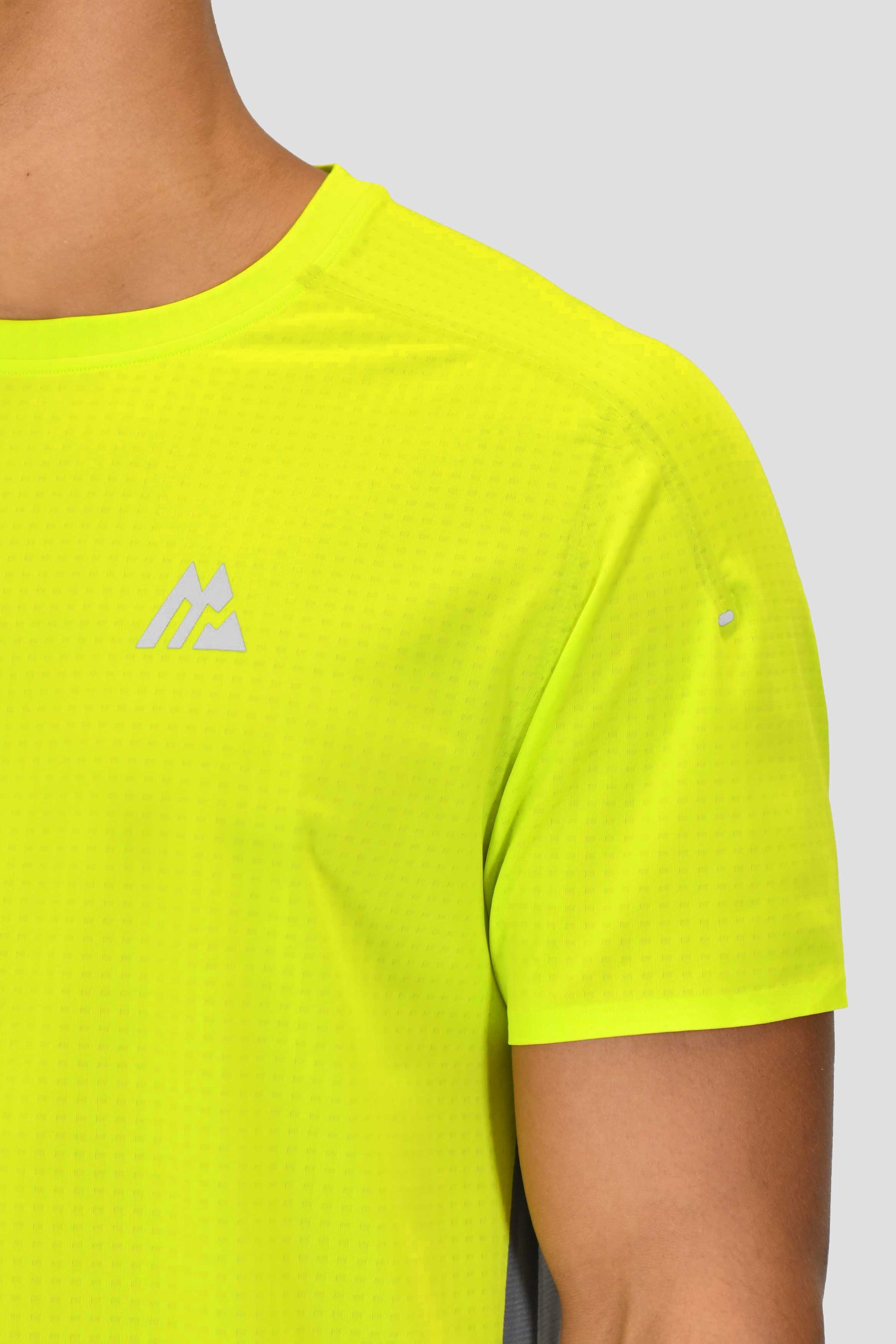 Men's MTX Tech T-Shirt - Electric Lime/Cement Grey