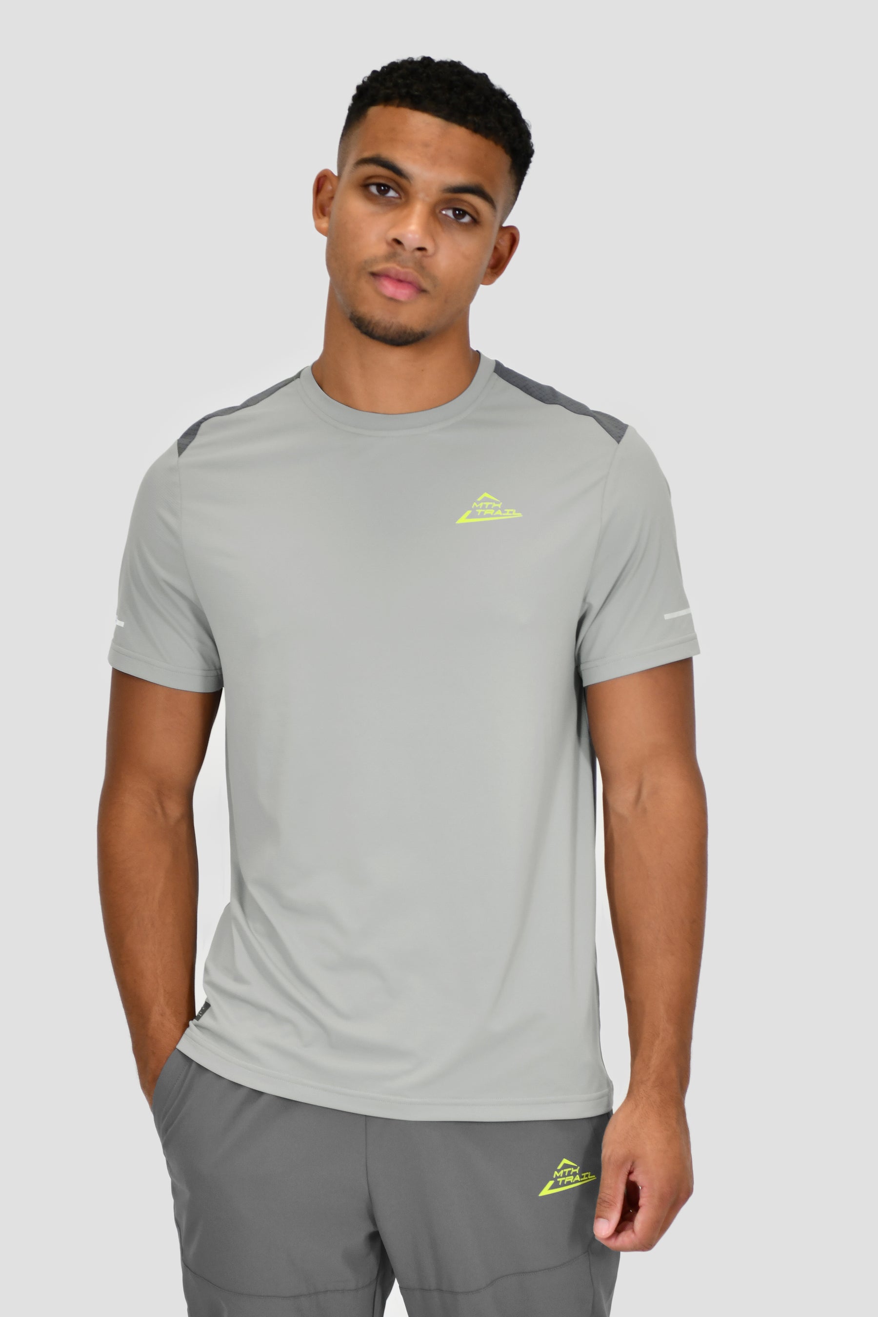 Men's MTX Trail T-Shirt - Platinum Grey/Cement Grey