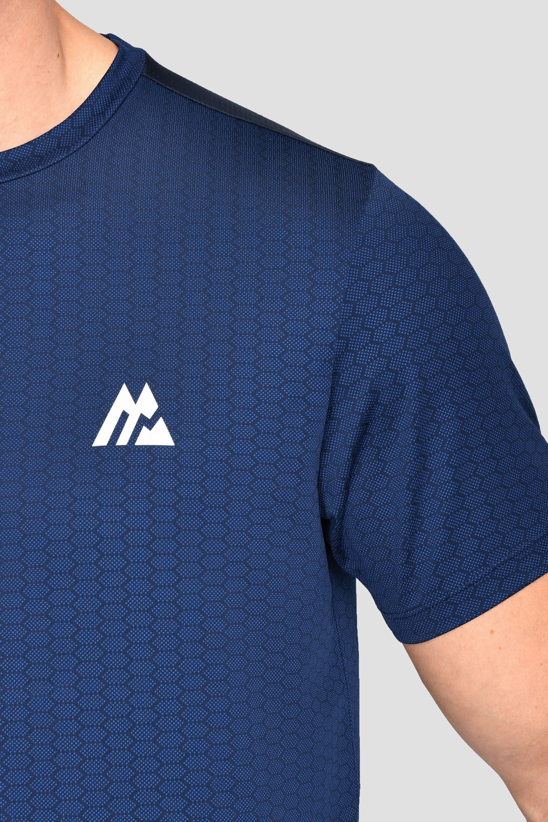 MTX Hex T-Shirt - Marine Blue/Midnight Blue