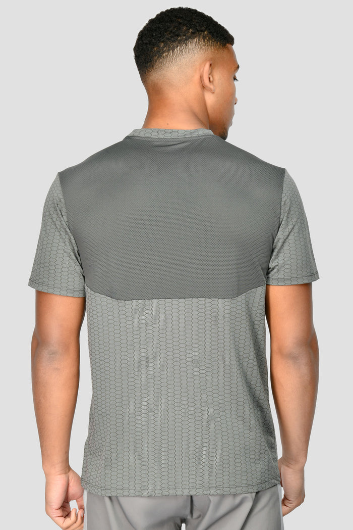 MTX Hex T-Shirt - Mercury/Dark Slate Grey