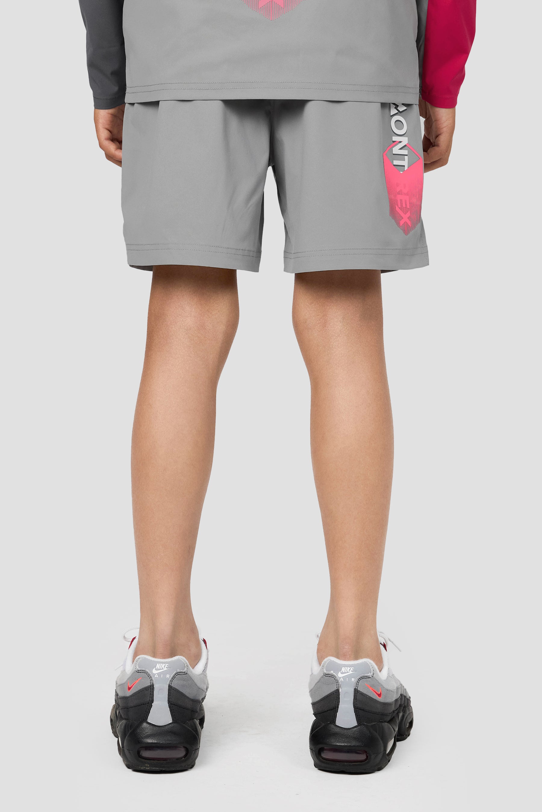 Boys MTX Run Short - Platinum Grey