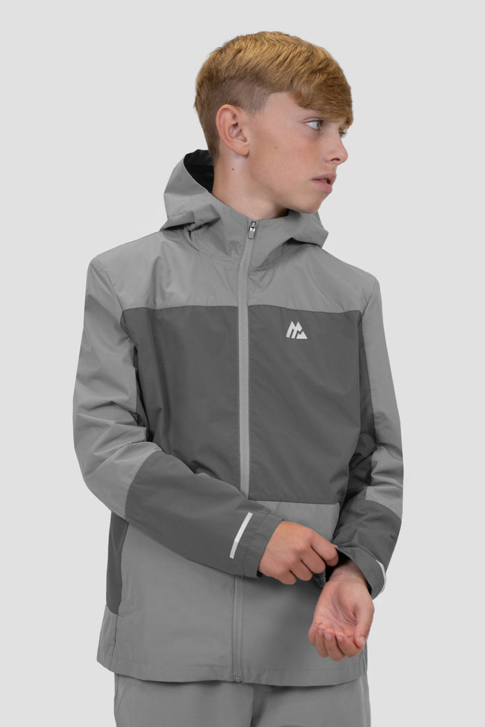 Junior MTX Windshell - Platinum Grey/Cement Grey