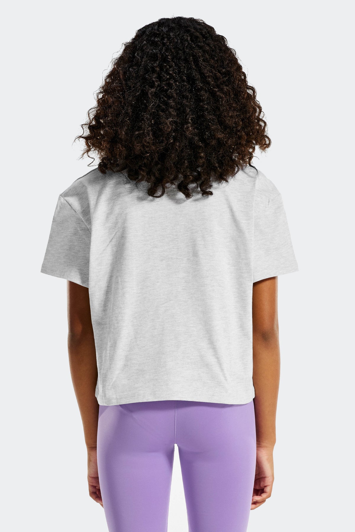 Girls Electra Graphic T-Shirt - Grey Marl