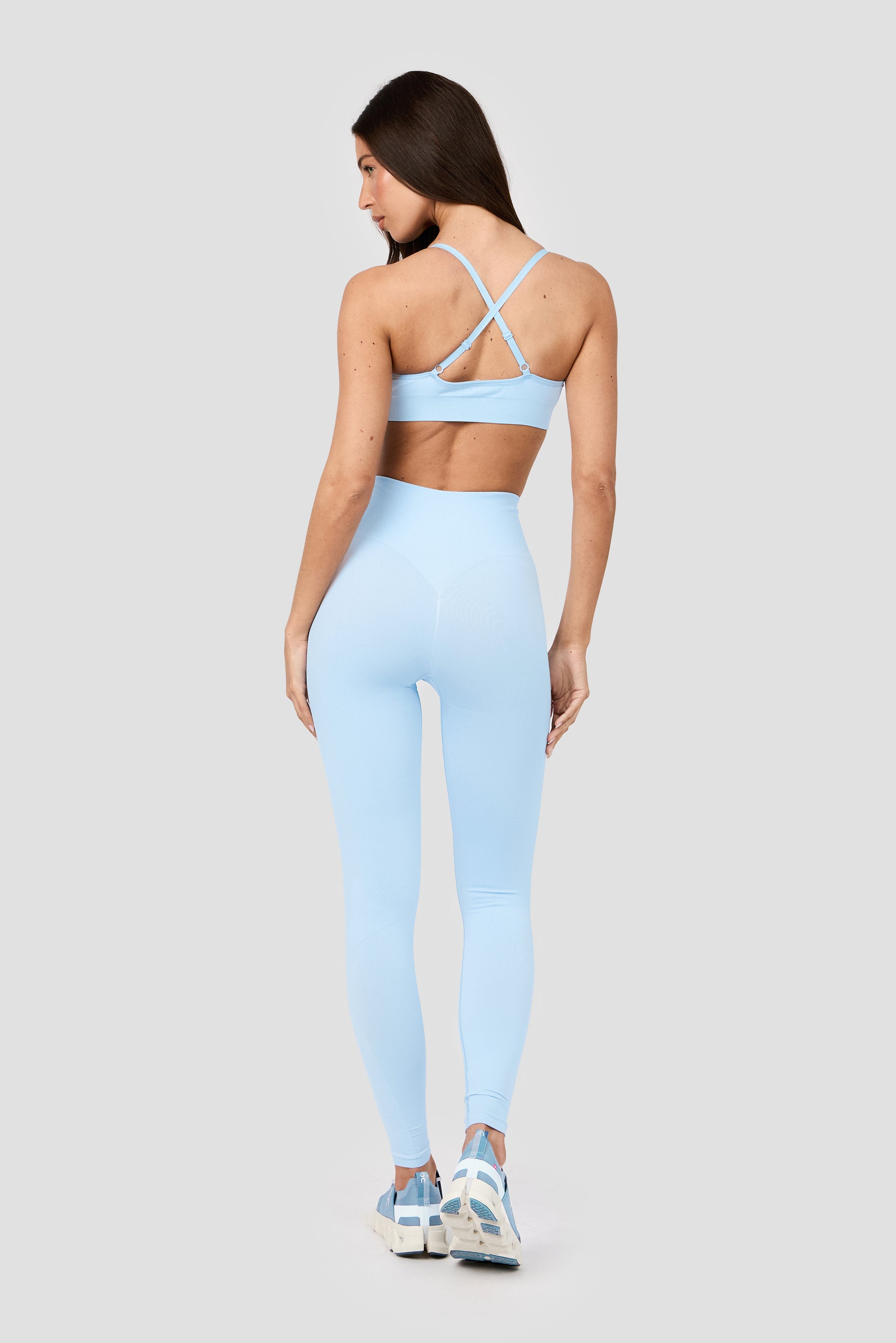 Muse Seamless Leggings - Blissful Blue Damen