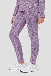 Girls Trail Icon Legging - Purple/Citrus