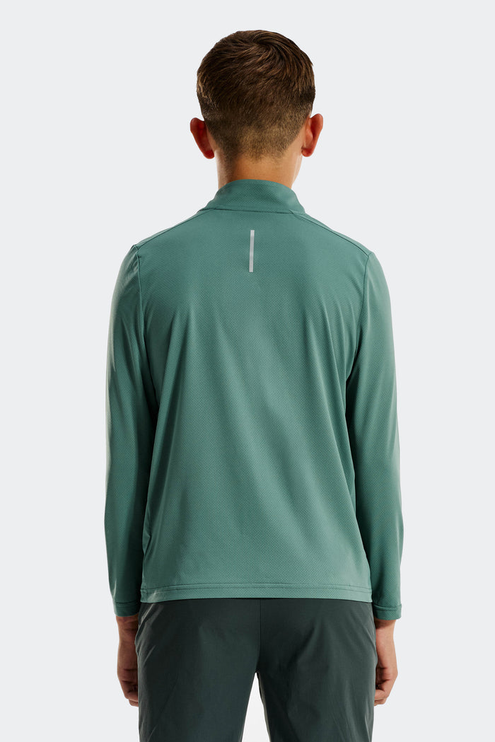Delta 1/4 Zip - Mineral Green