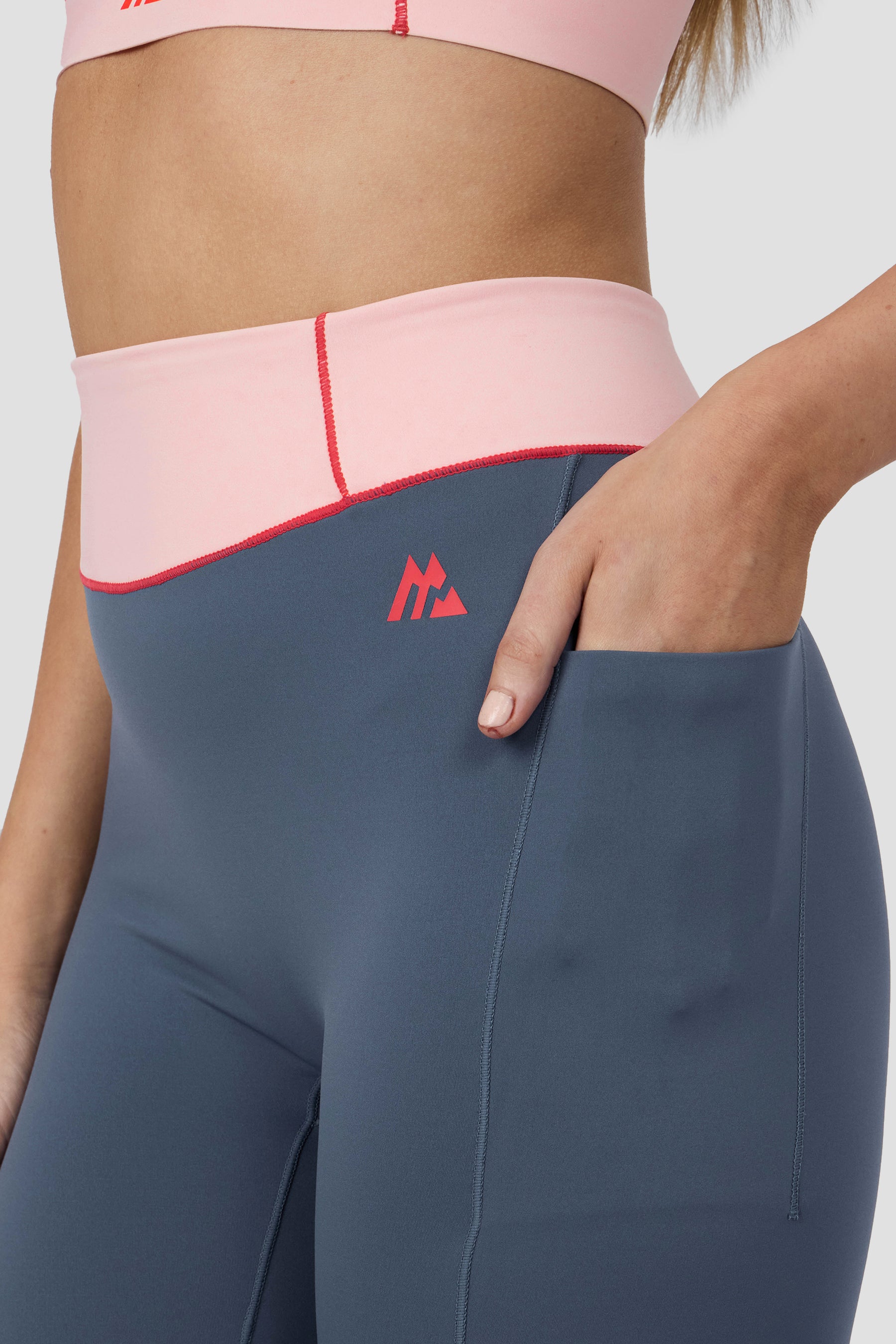 MTX Run Switch Legging - Greyed Indigo