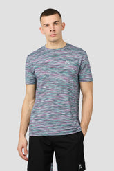 Trail T-Shirt - Black/Teal/Pink/White