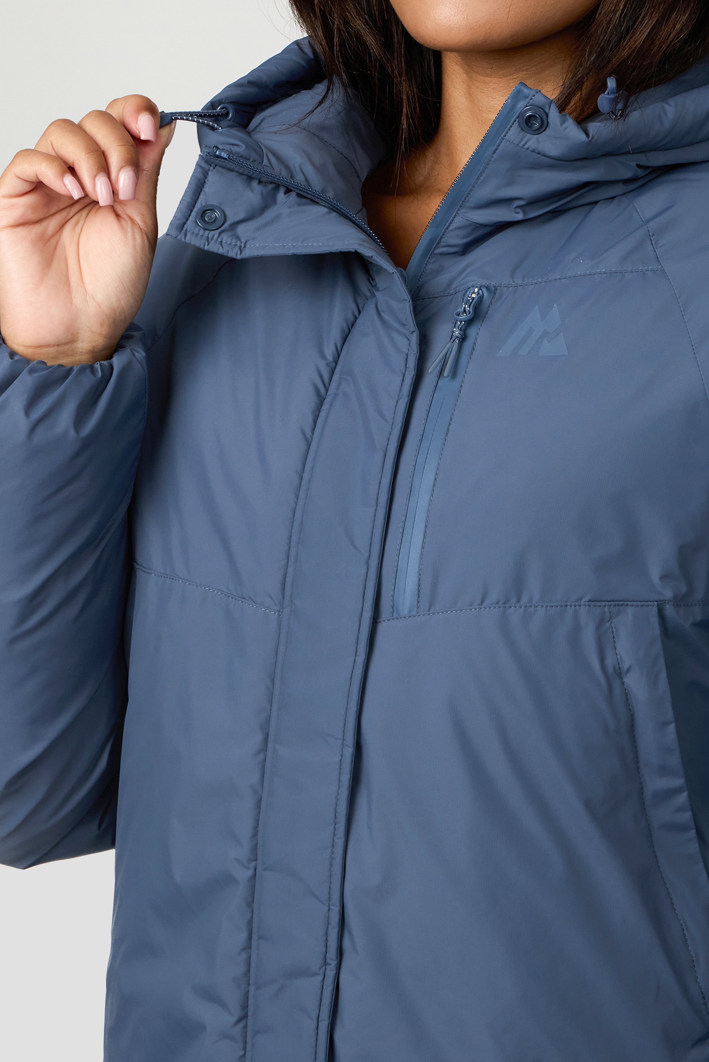 Montirex Powder Jacket Greyed Indigo | Sportswear Gymwear