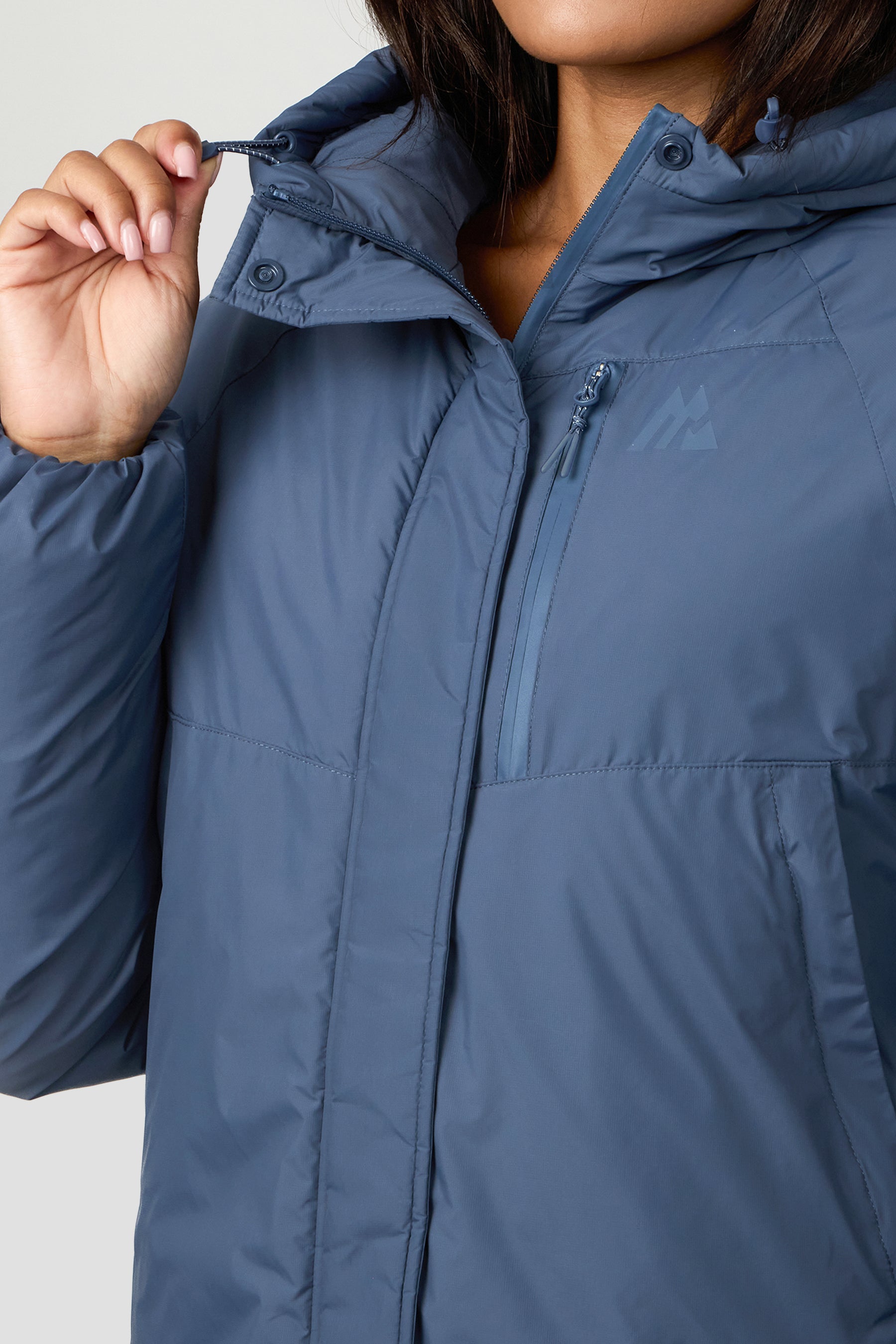 Powder Jacket - Greyed Indigo