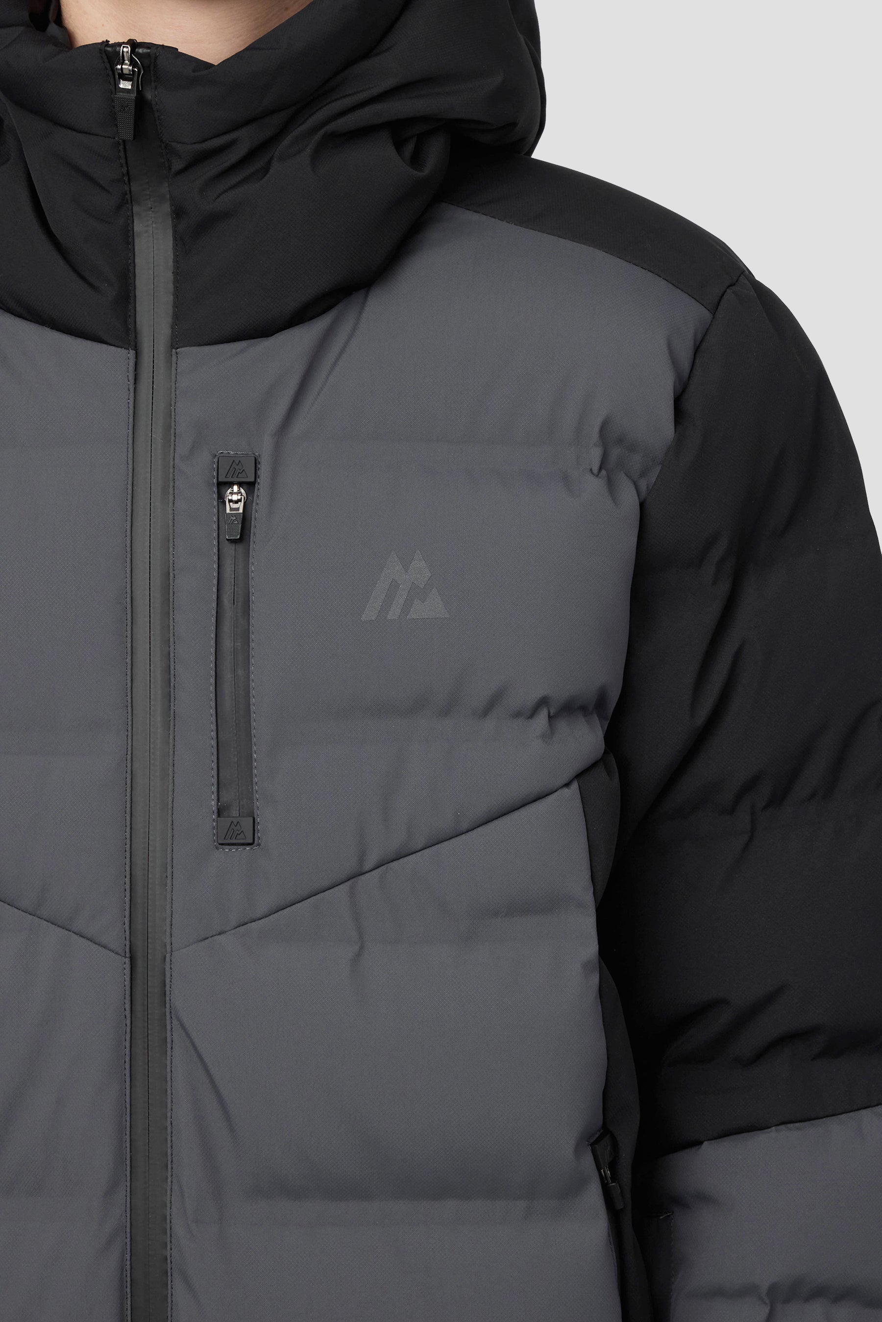 Boys Descent Down Jacket - Black/Asphalt