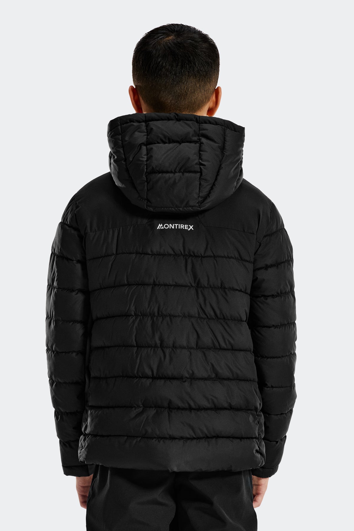 Boys Rift Puffer Jacket - Black/Asphalt