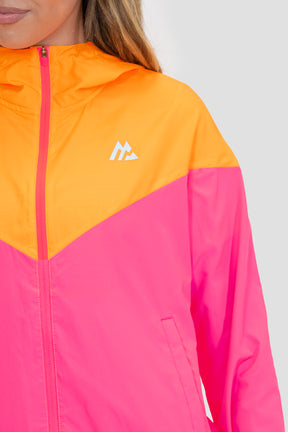 Move Windbreaker - Ice Tango/Neon Pink