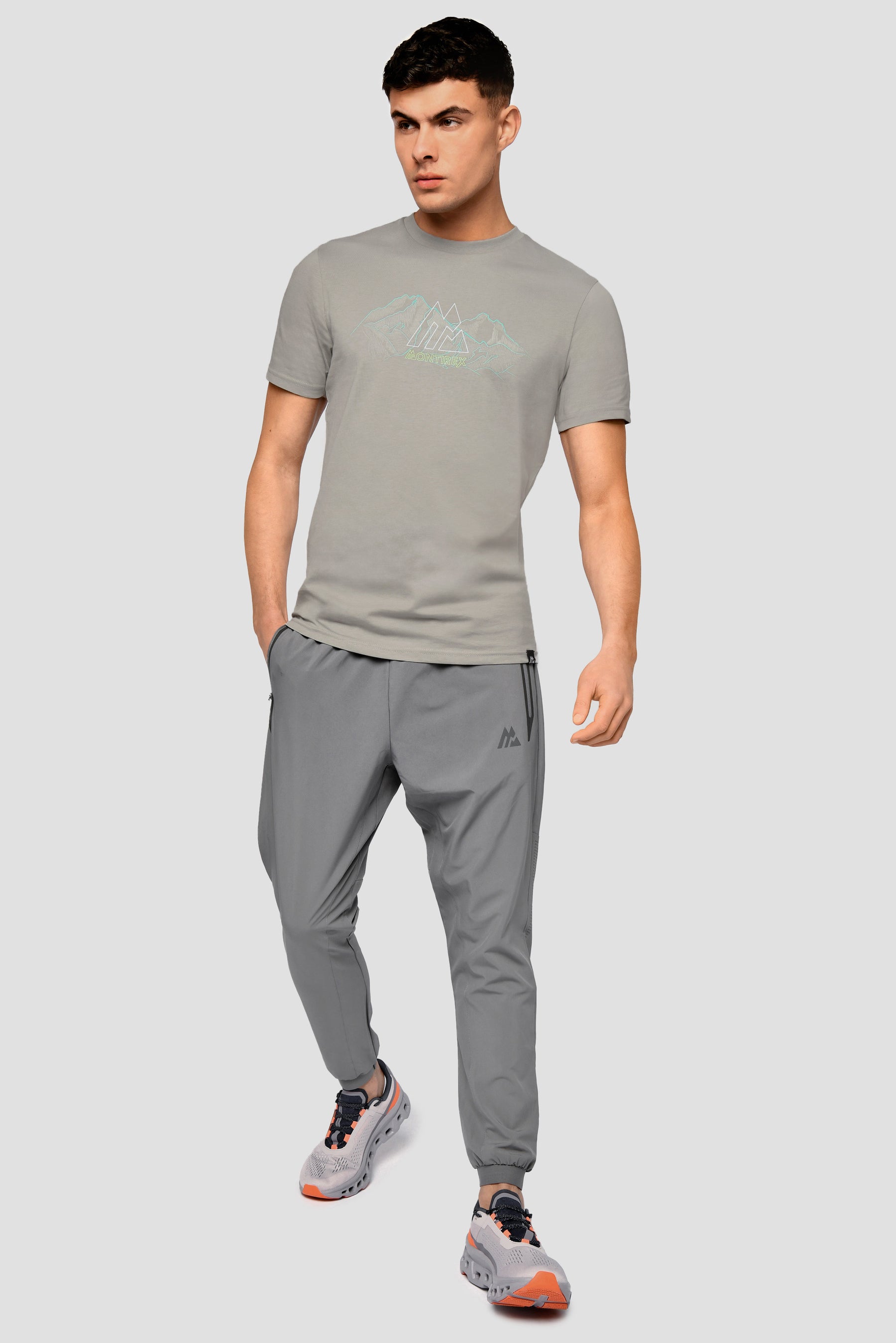 Mountain Logo 2.0 T-Shirt - Platinum Grey