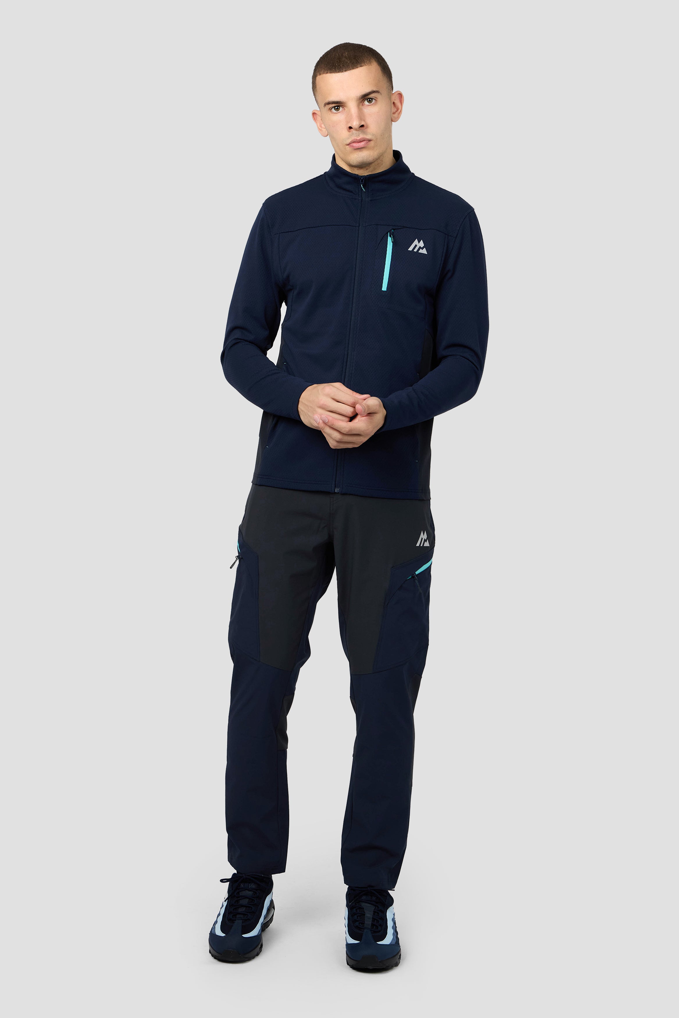 Montirex Montagne Fleece Gymwear – Midnight/Space Blue Sportswear