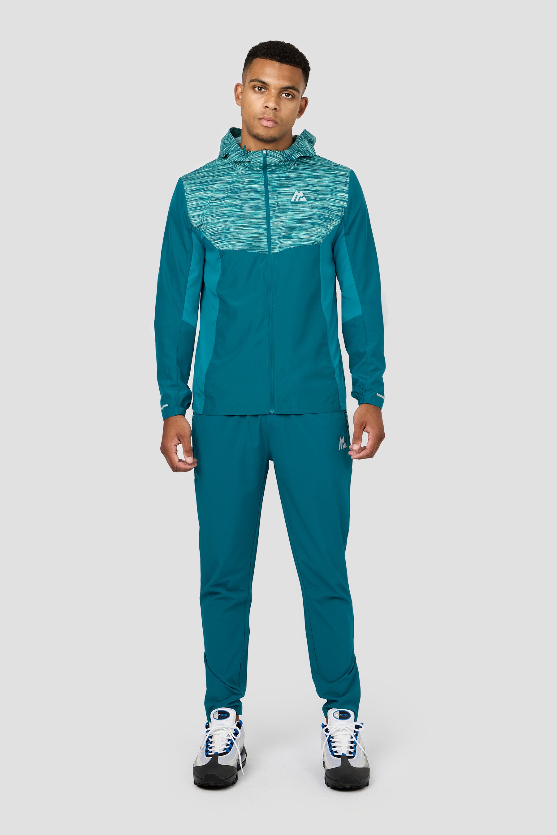 Trail Windbreaker - Teal Multi