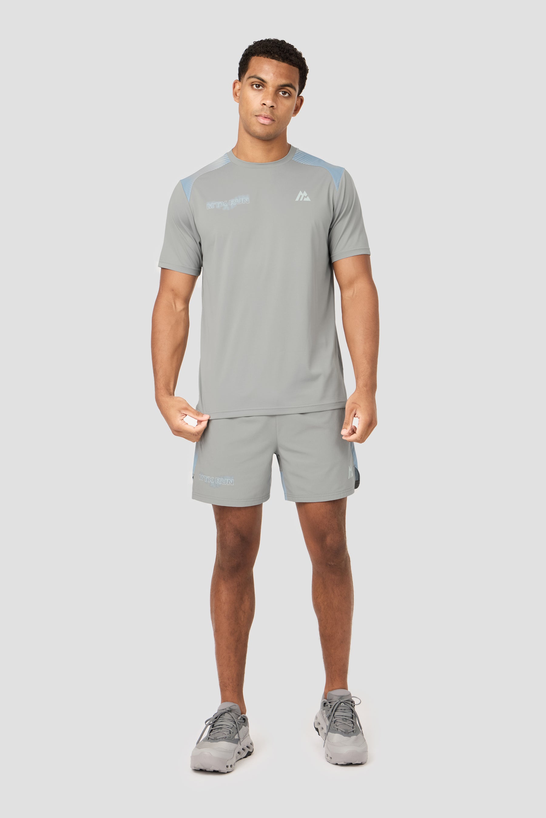 MTX Run Disperse T-Shirt  - Platinum Grey