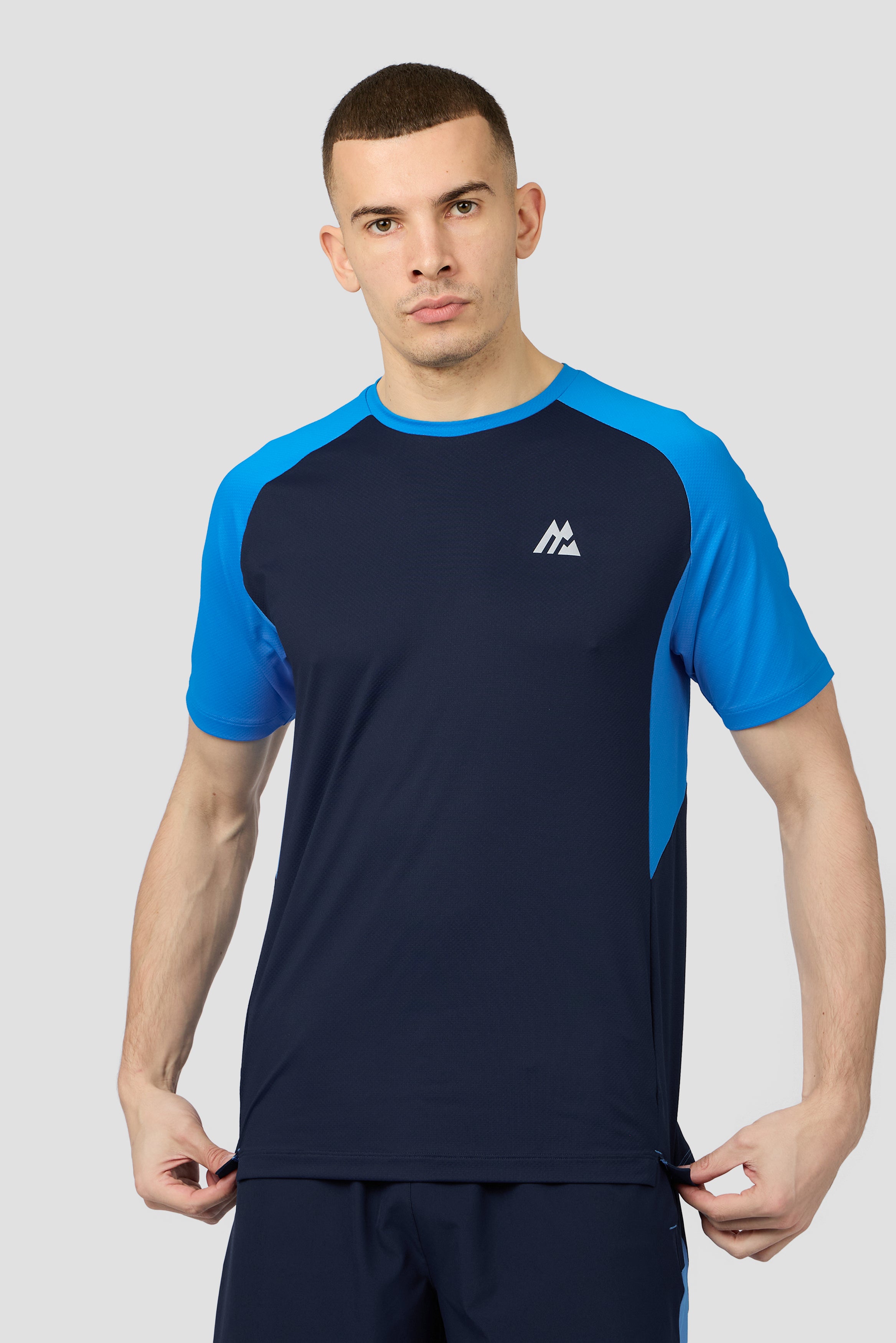 Montirex Force T-Shirt - Midnight Blue | Gymwear & Sportswear