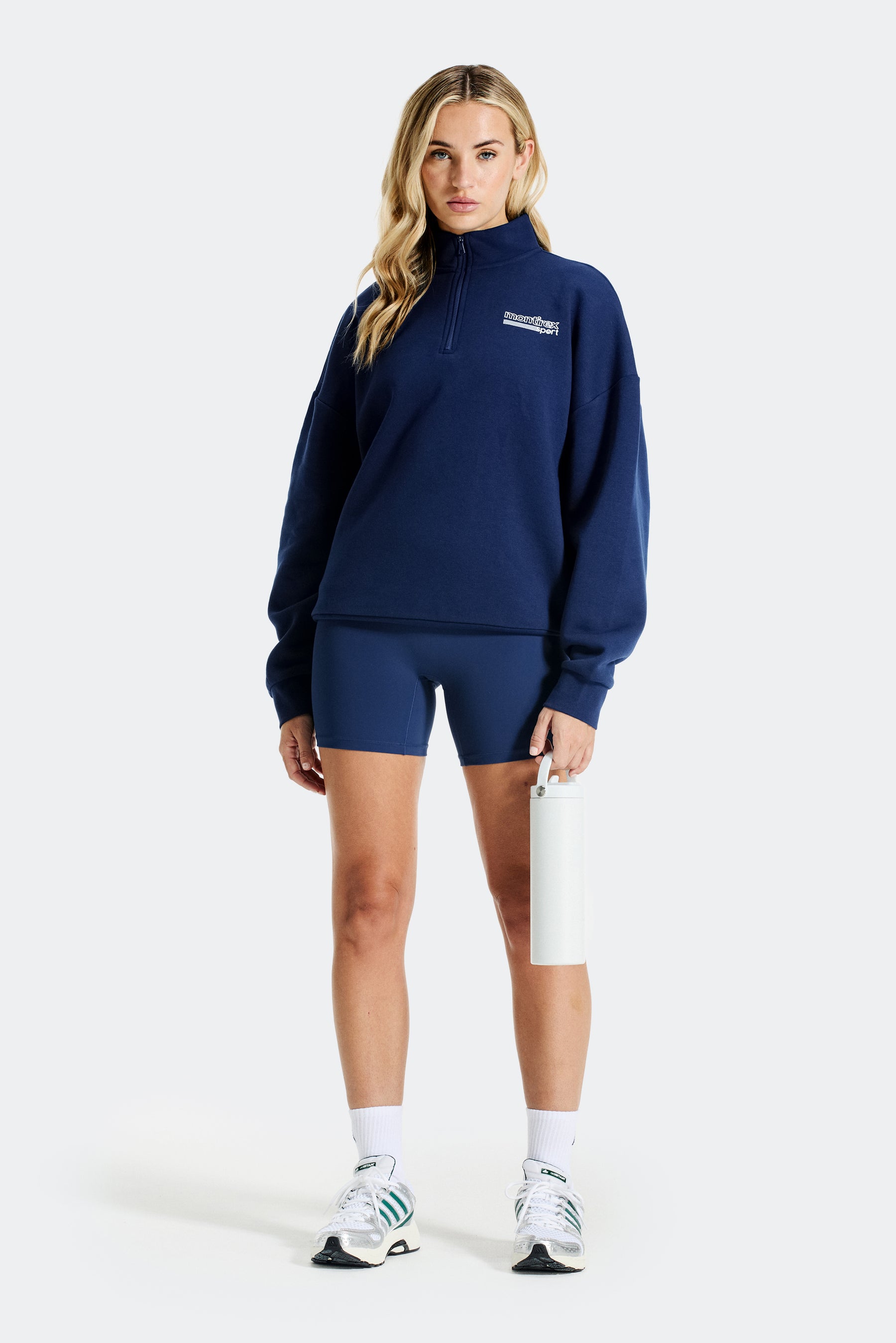 Track Graphic 1/4 Zip - Agency