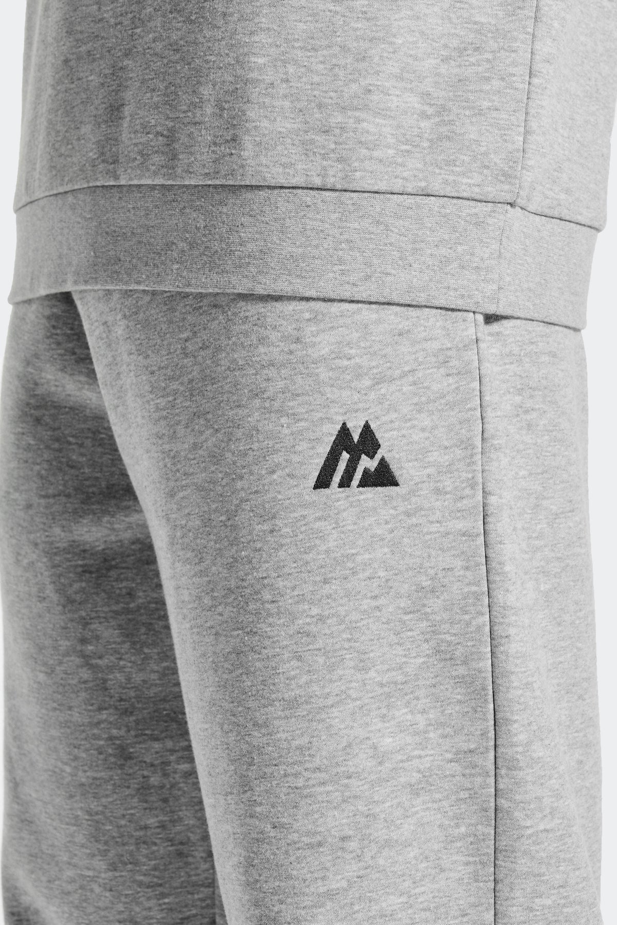 Essential Straight Leg Jogger - Cement Grey Marl