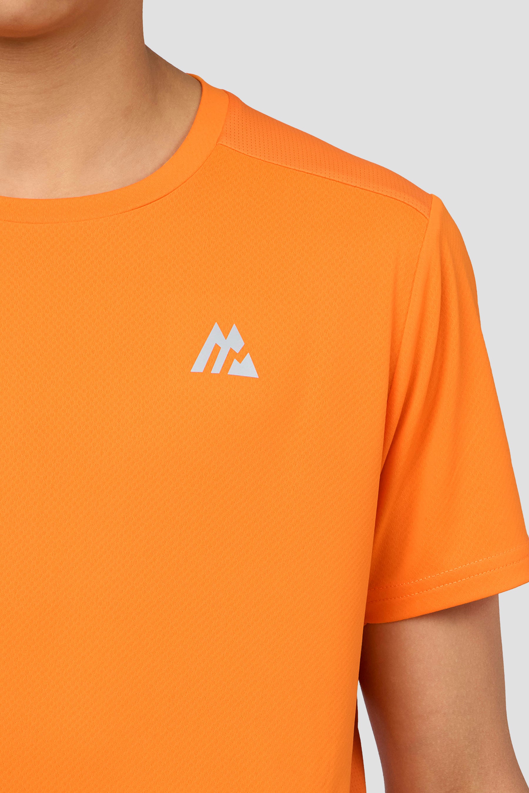 Boys Delta T-Shirt - Tangerine Glow