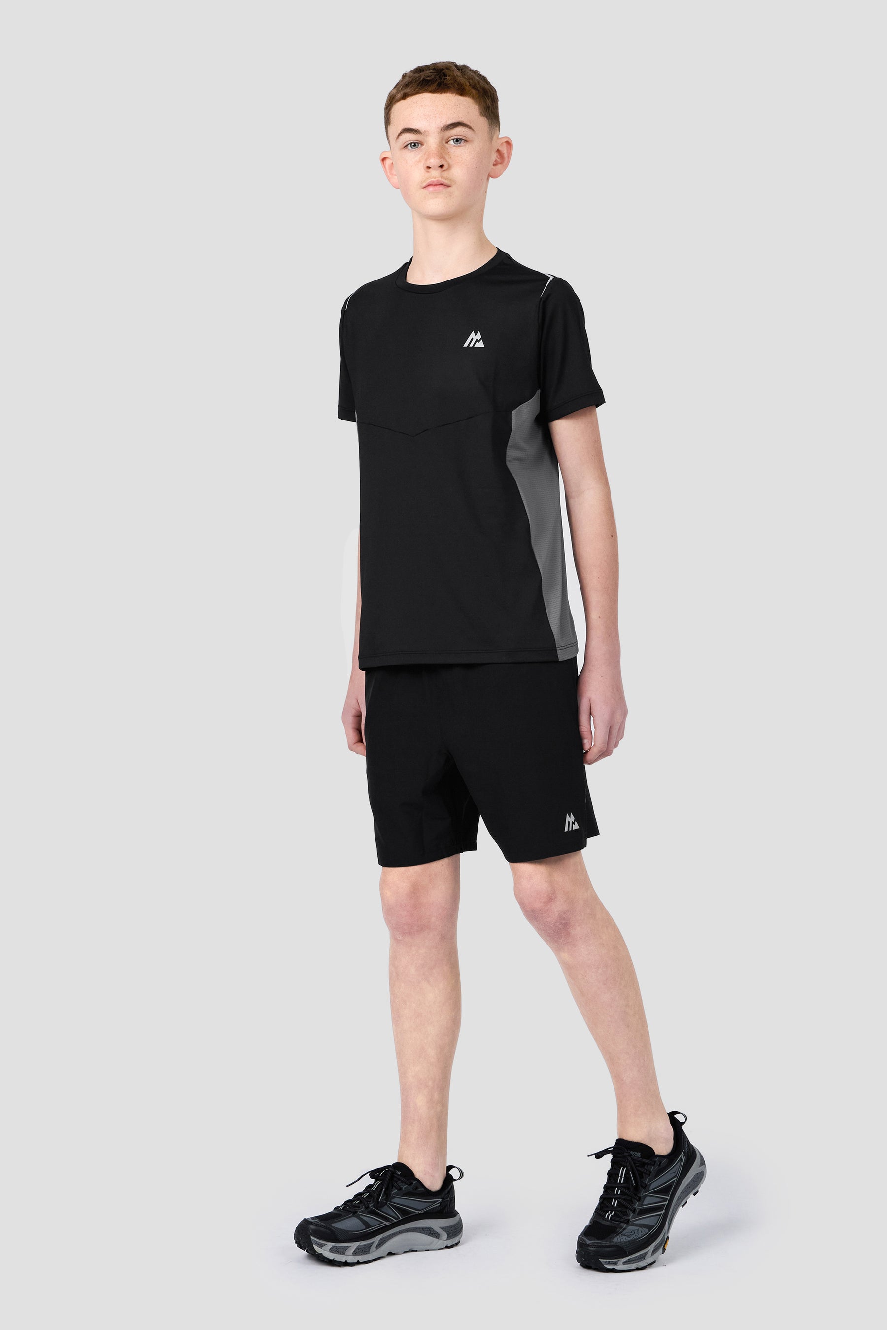 Boys Scope Short - Black/Cement Grey