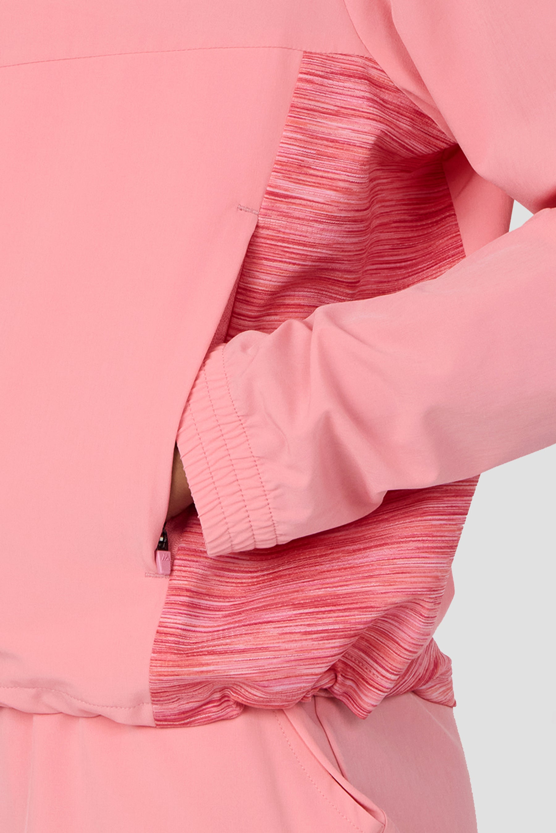 Women's Trail Windbreaker - Pink/Orange Multi