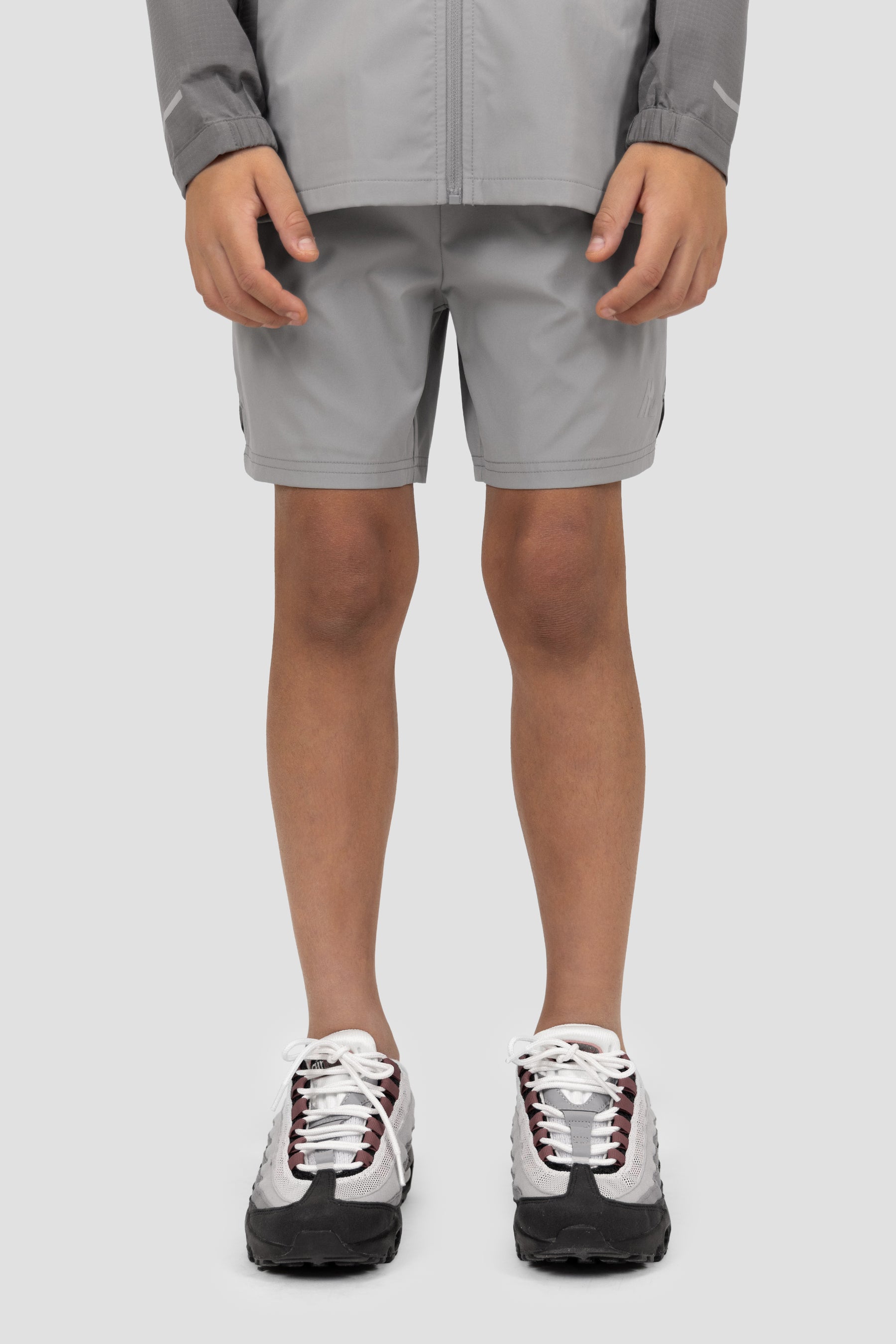 Boys Trek Tech Short - Platinum Grey/Cement Grey