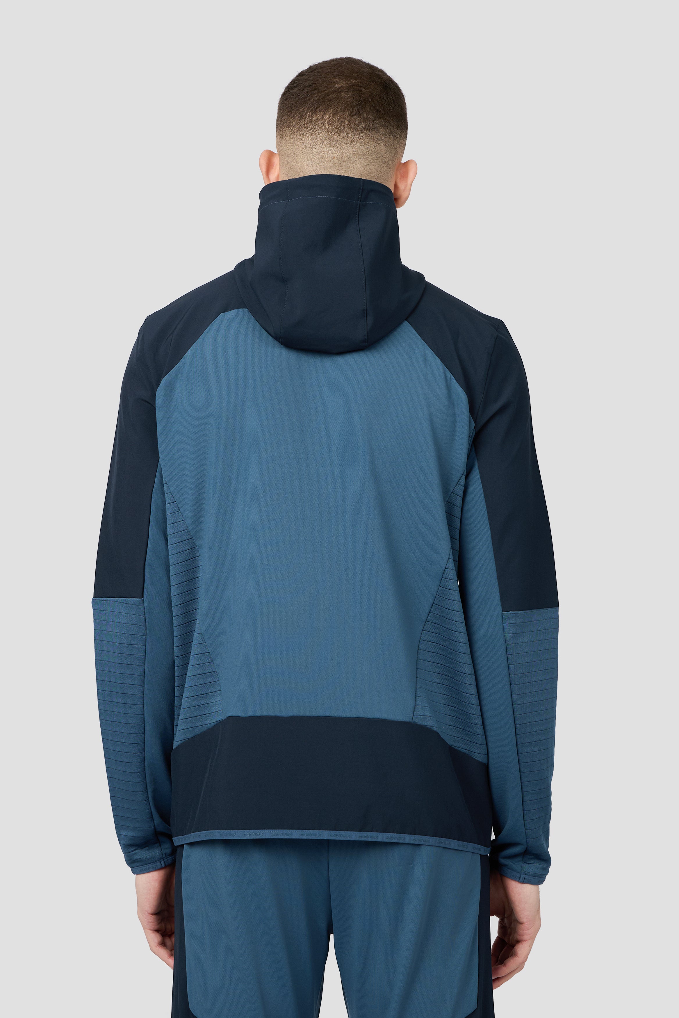 Zone Hood 1/4 Zip - Montirex Sportswear Gymwear Navy Activewear