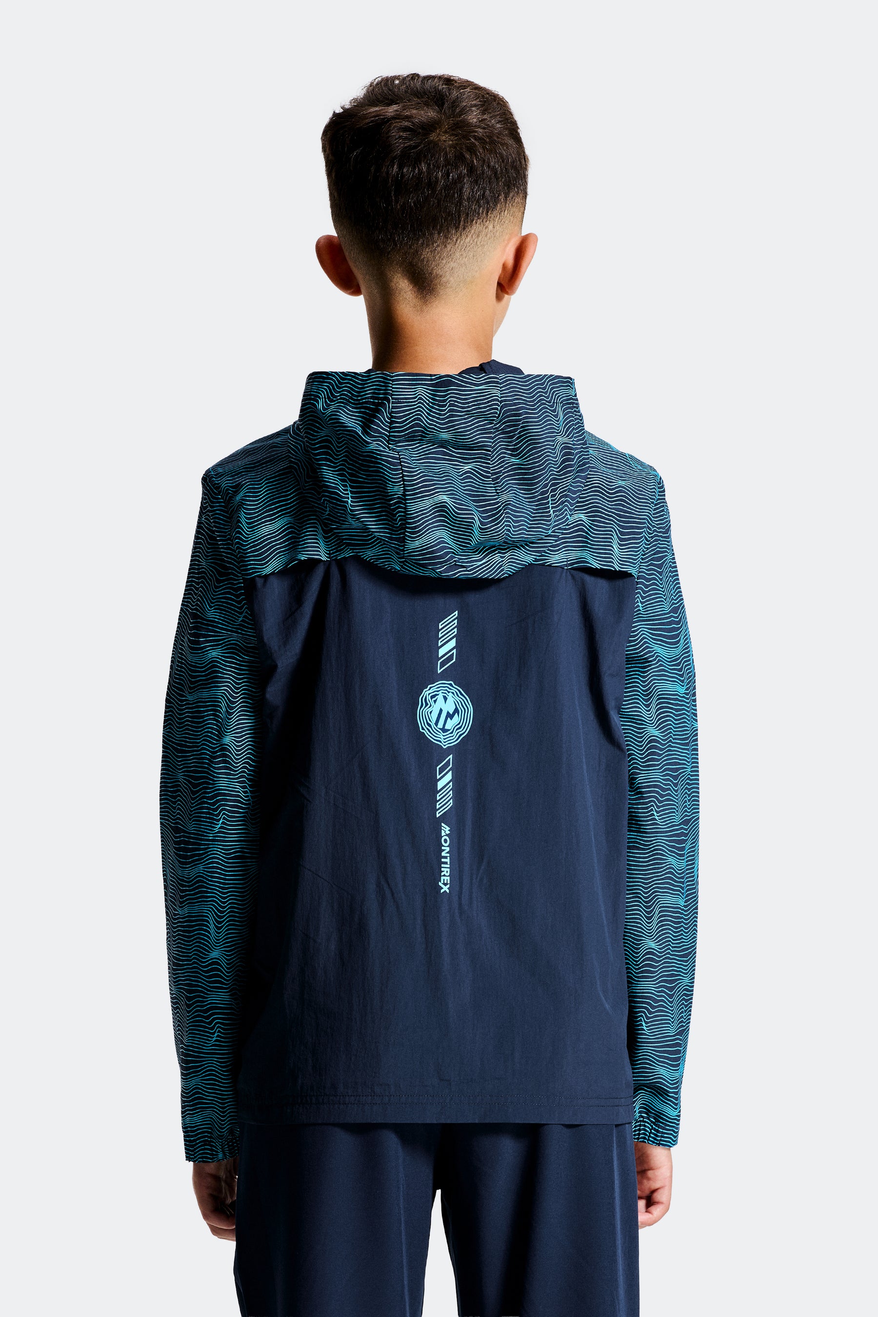 Boys Energy Jacket - Midnight Blue/Neon Sky