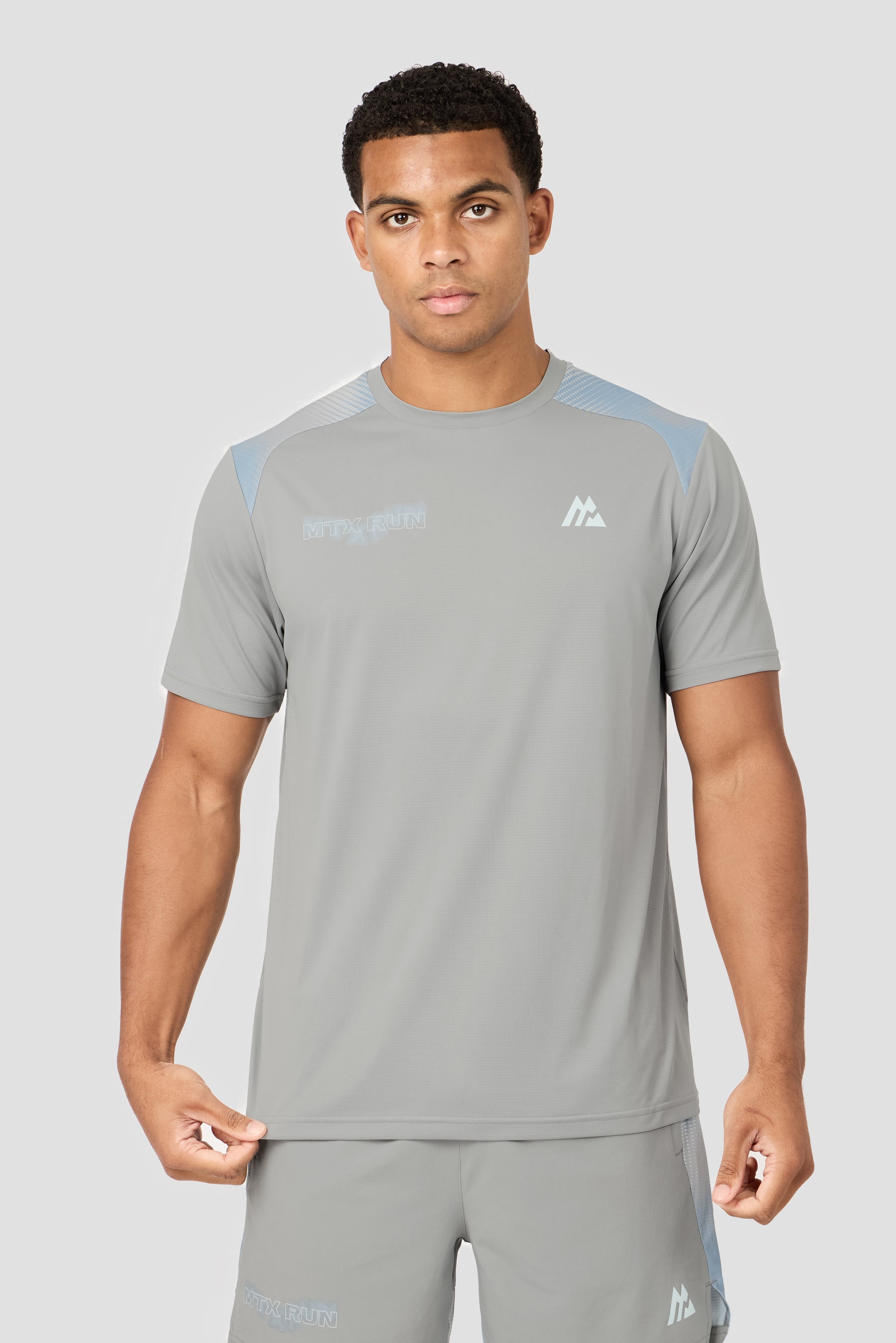 MTX Run Disperse T-Shirt  - Platinum Grey