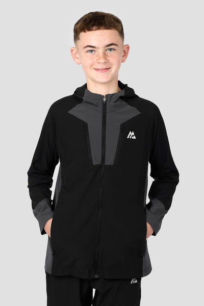Montirex Boys Alt Jacket Black – Sportswear Gymwear Activewear