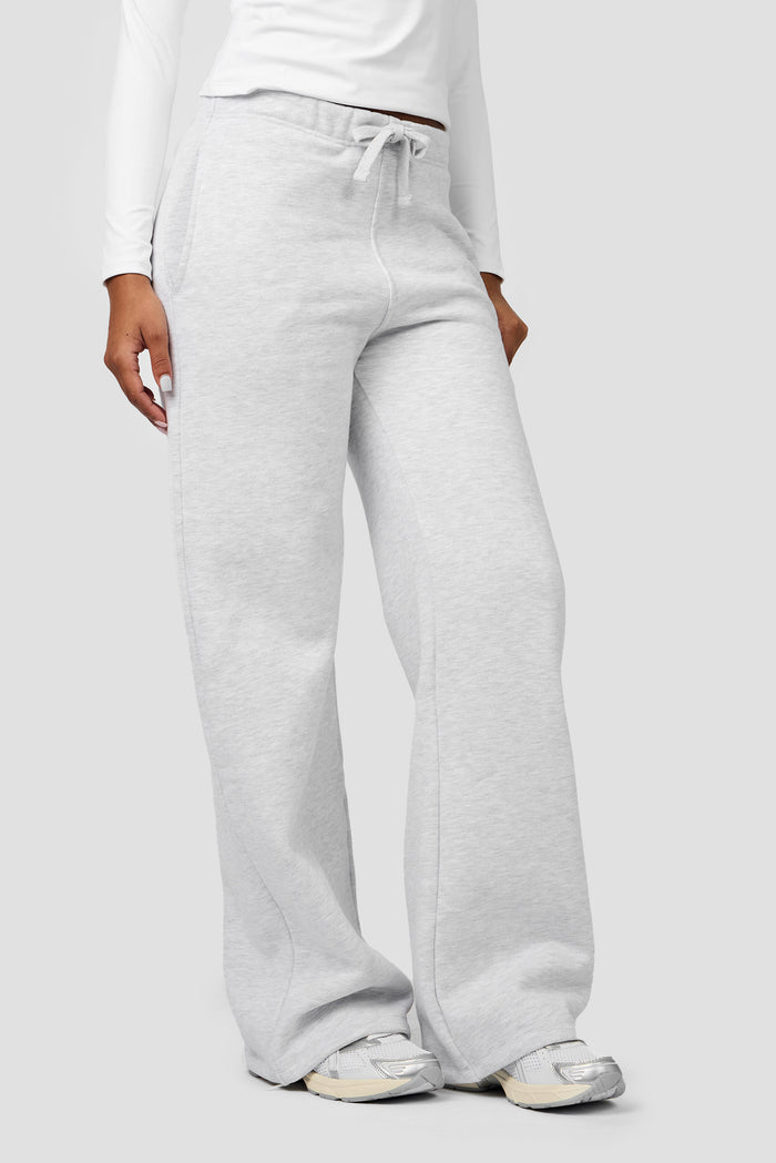 Form Wide Leg Jogger - Platinum Grey Marl 