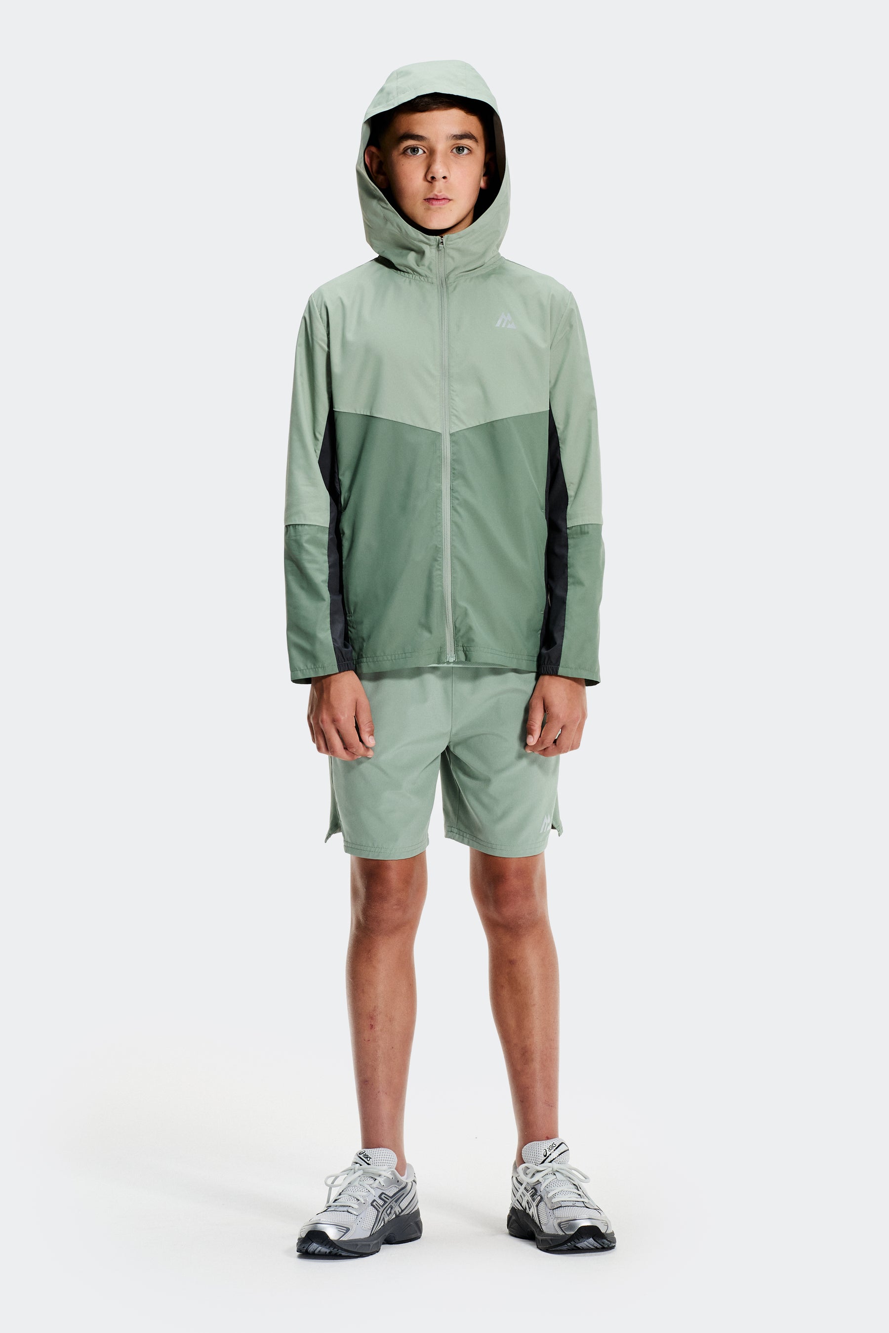 Boys Spectra Windbreaker - Ash Green/Green Slate/Asphalt