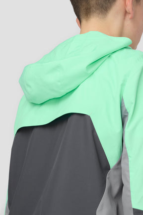 Boys Spectra Windbreaker - Duck Egg/Slate Grey/Platinum Grey