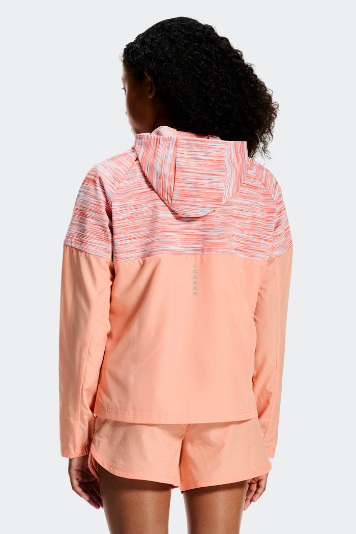 TRAIL WINDBREAKER - PEACH PUNCH/MISTY BLUE/SUNSET/WHITE