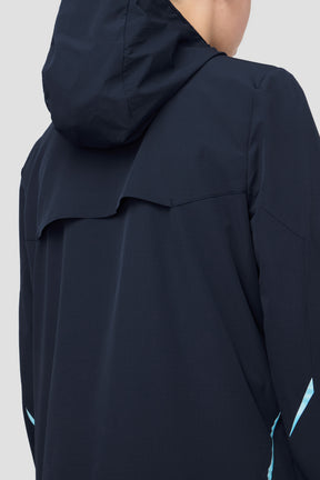 Boys Ignite Windbreaker - Midnight Blue/Neon Sky