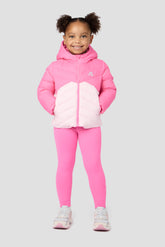 Infant Girls Icicle Jacket - Silk Pink/Framboise