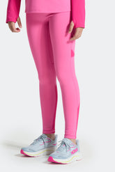 Girls Dash Legging - Peony Pink/Cerise