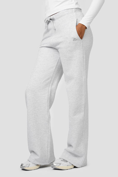Form Fleece Wide Leg Jogger - Platinum Grey Marl | Montirex Sportswear