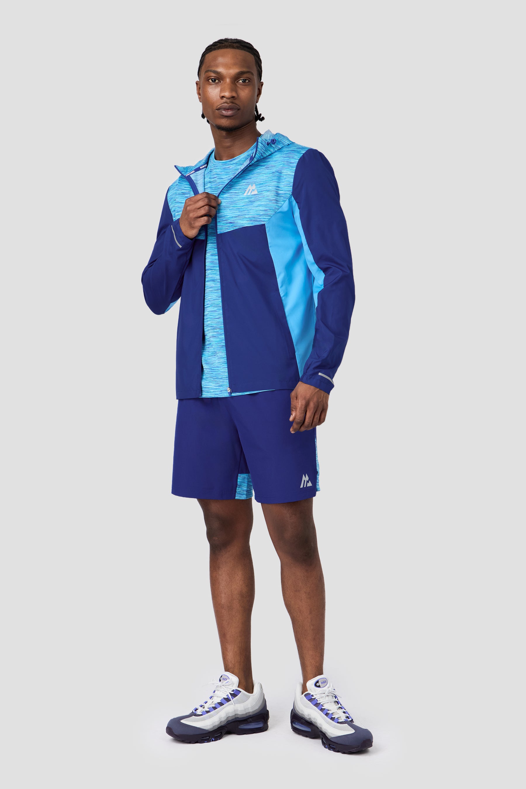 Trail Windbreaker - Blue Multi