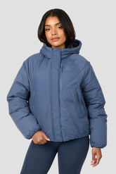 Powder Jacket - Greyed Indigo