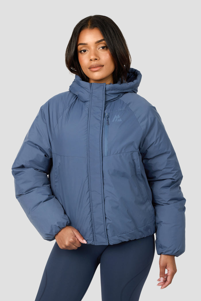 Powder Jacket - Greyed Indigo