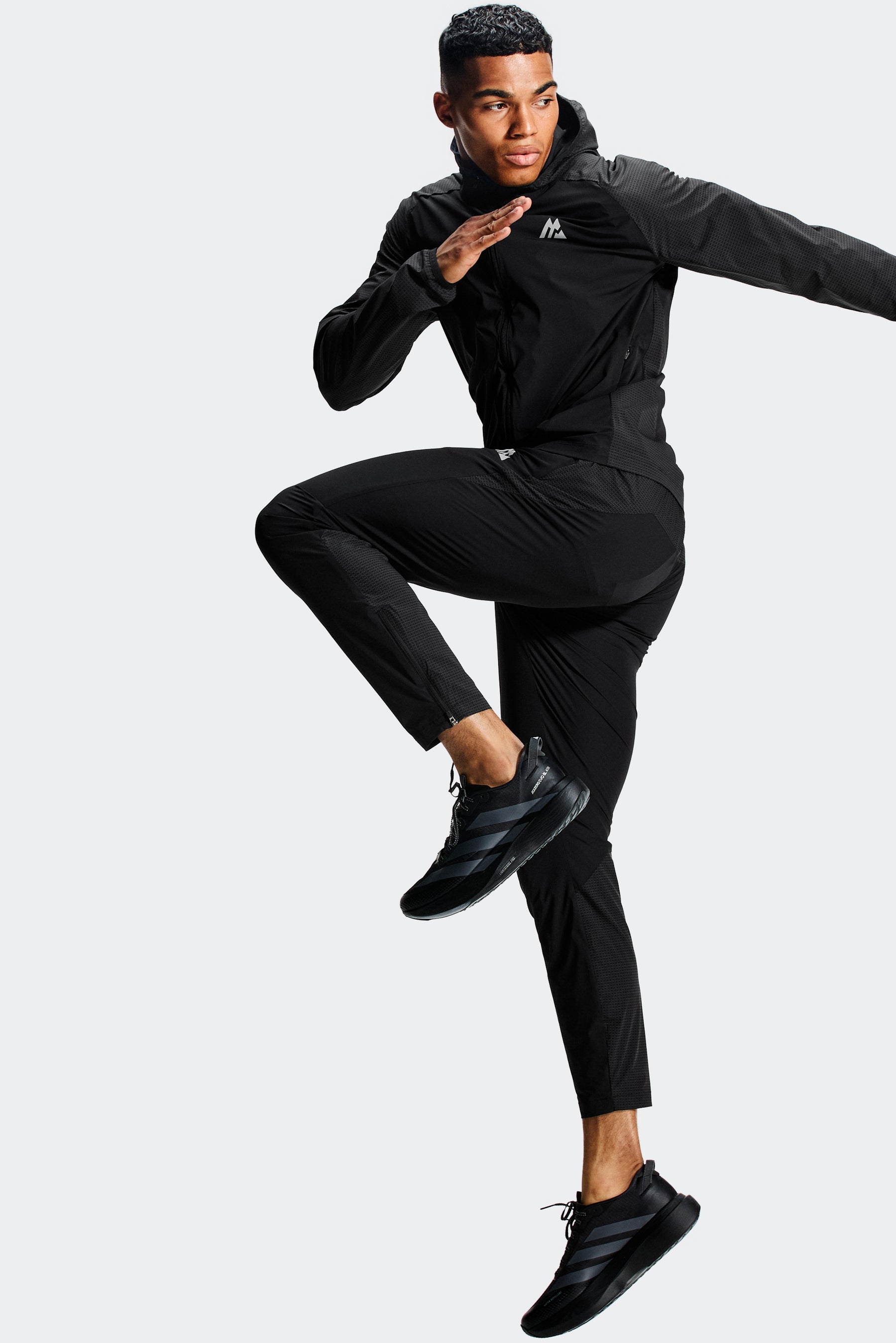 Argent Reflective Jacket - Black