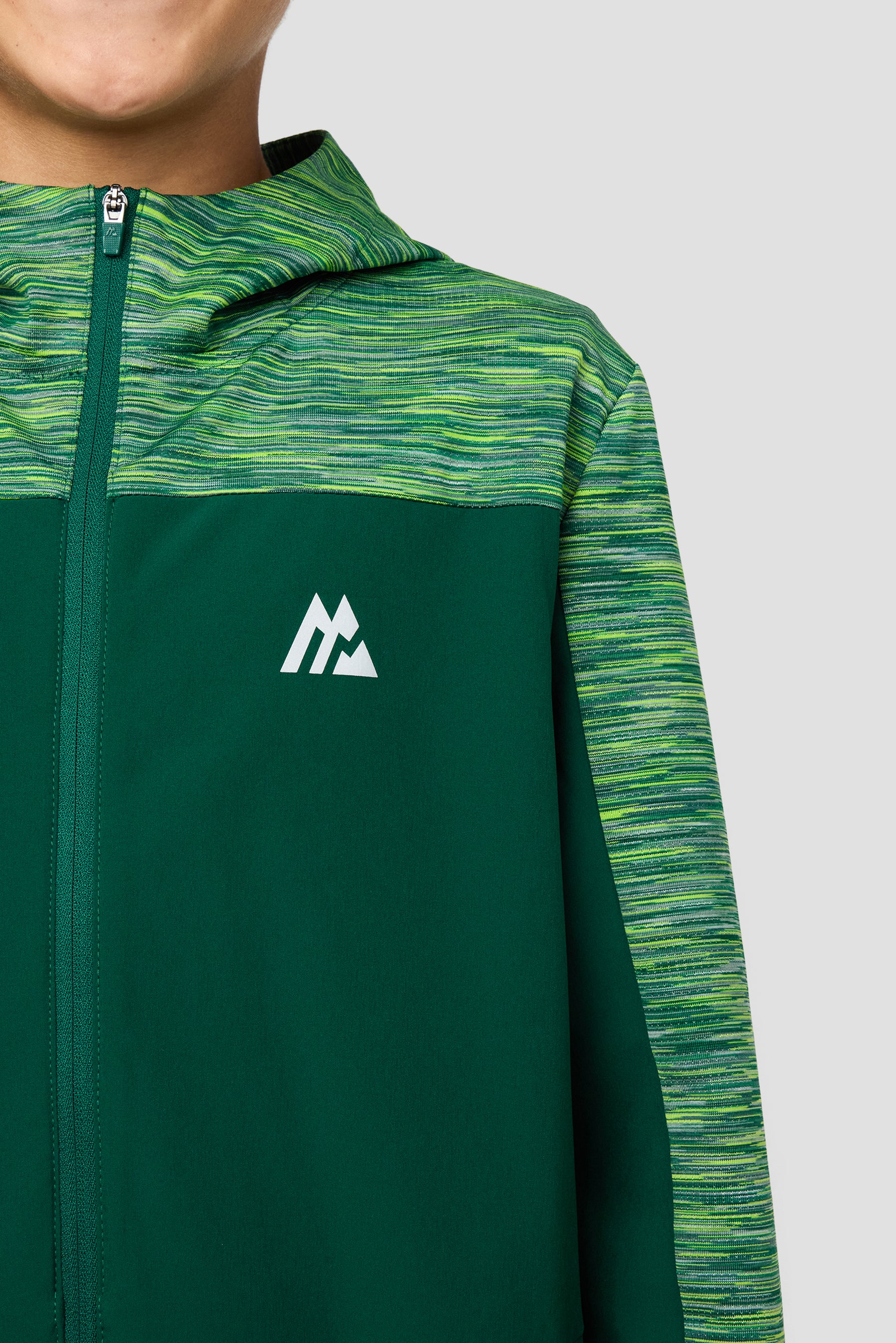 Boys Trail Windbreaker - Green Multi