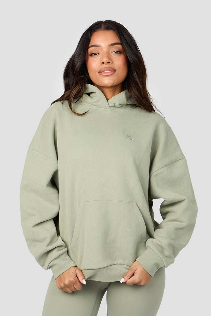 Form Fleece Hood - Herb